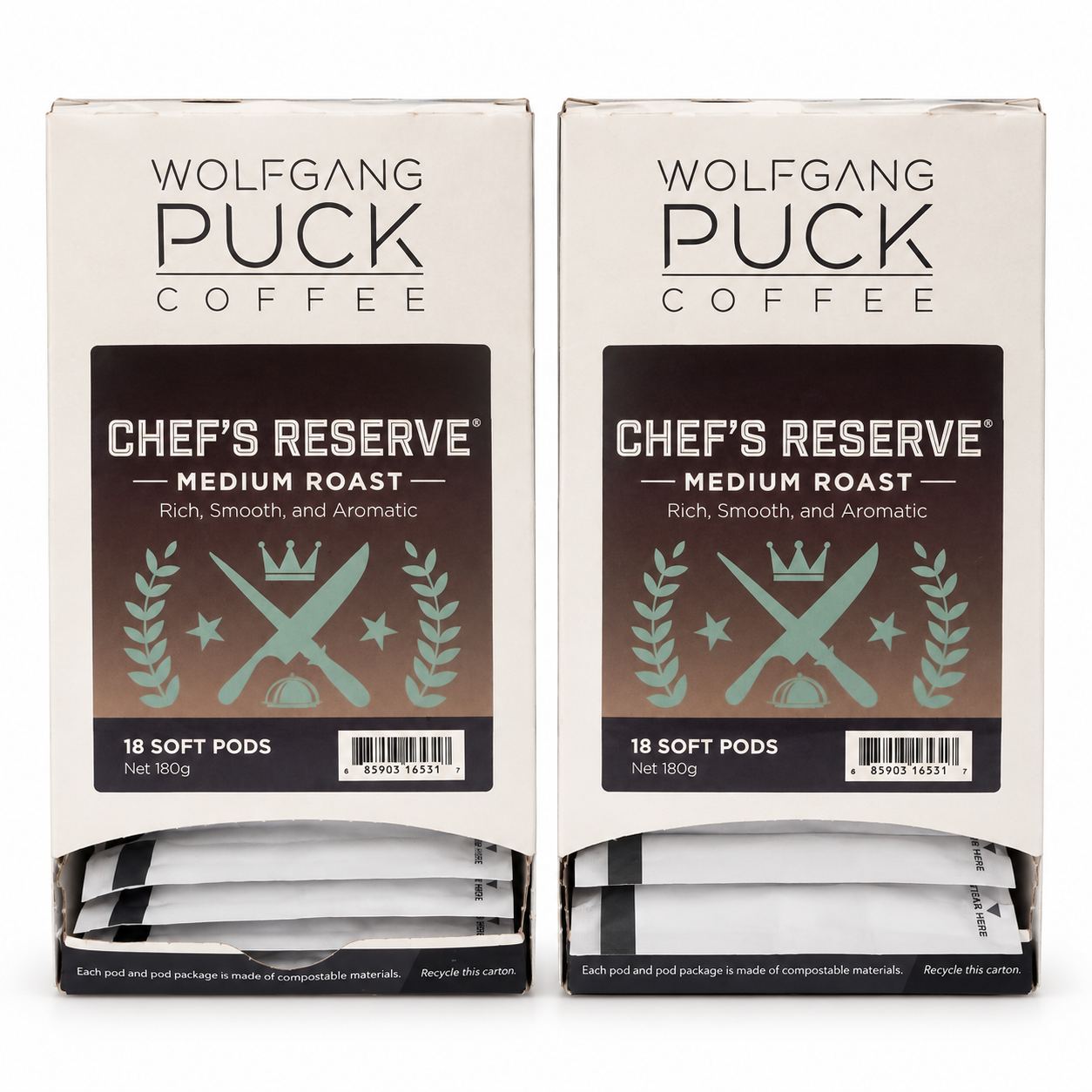 Coffee soft pods
