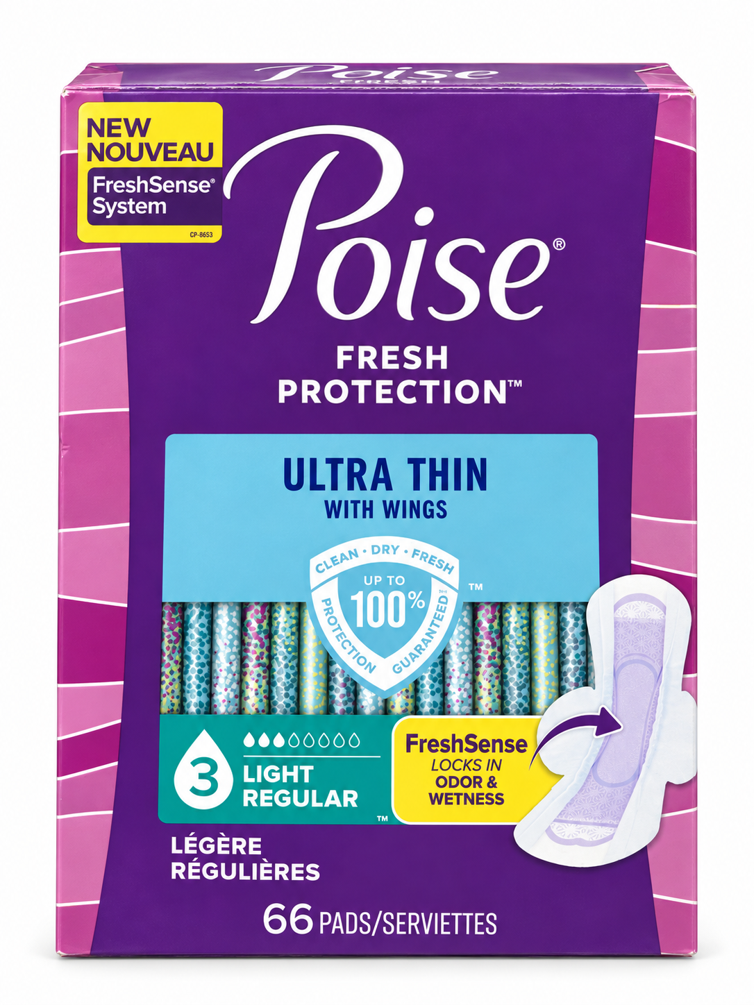 Light bladder-leak pads